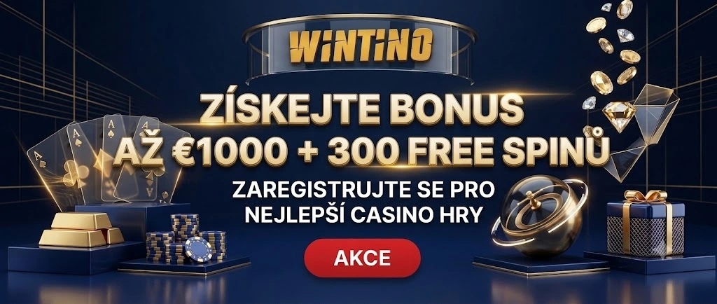 Wintino Casino — živé kasino a bonusová nabídka